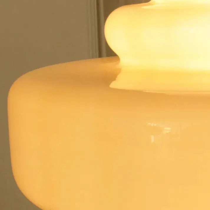 Tijdloze Glazen Hanglamp - Kalebasvorm Glas