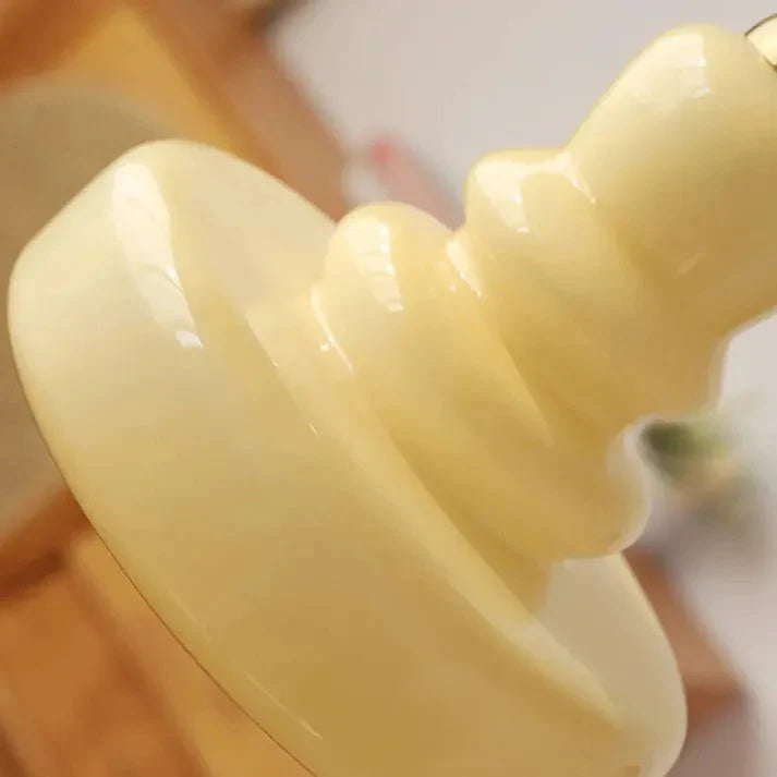Tijdloze Glazen Hanglamp - Kalebasvorm Glas