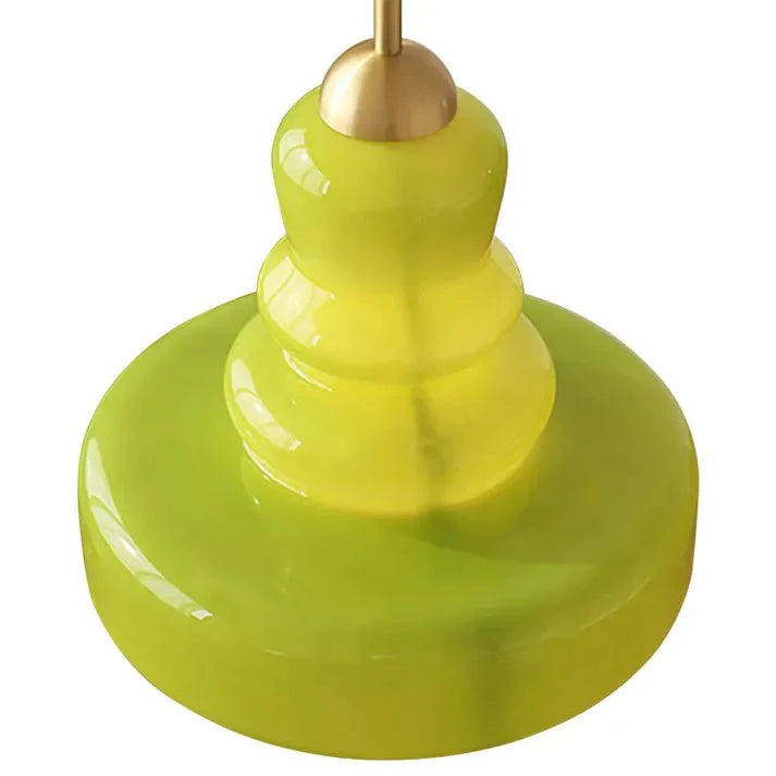 Tijdloze Glazen Hanglamp - Kalebasvorm Glas