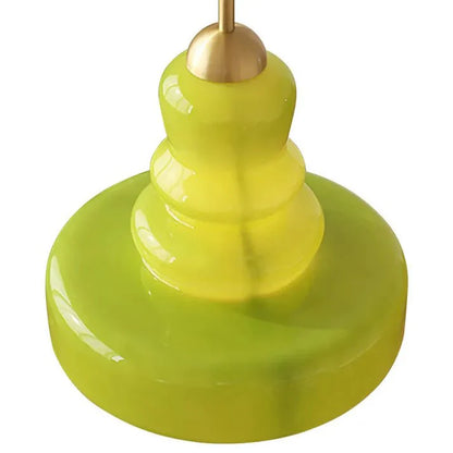 Tijdloze Glazen Hanglamp - Kalebasvorm Glas