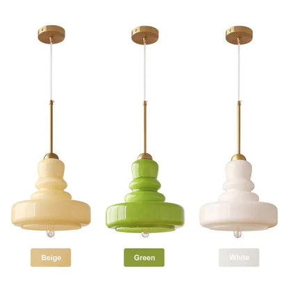 Tijdloze Glazen Hanglamp - Kalebasvorm Glas