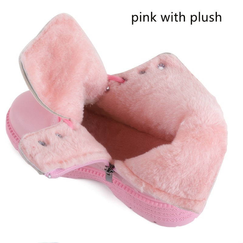 Trendy Enkellaarsjes Met Rits Voor Meisjes