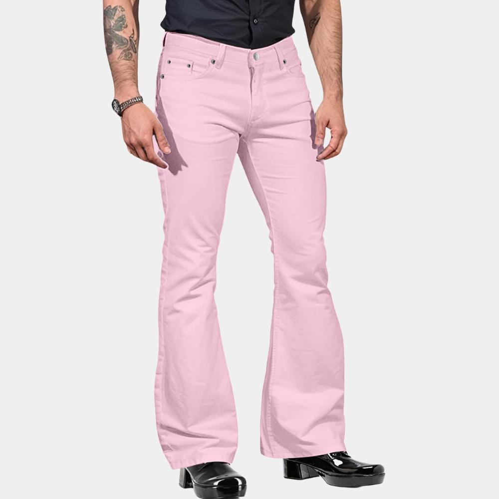 Trendy Flare Broek voor Heren