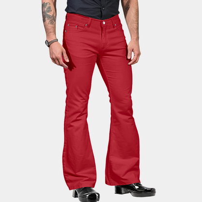 Trendy Flare Broek voor Heren
