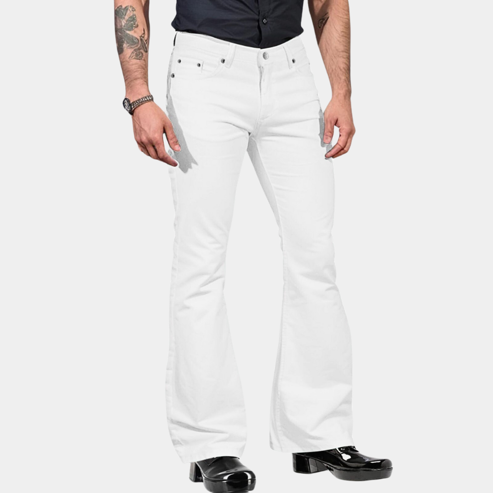 Trendy Flare Broek voor Heren