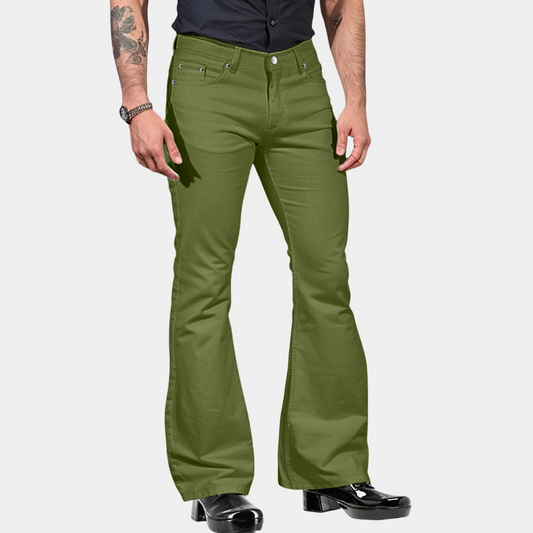 Trendy Flare Broek voor Heren