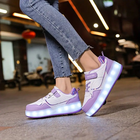 Trendy Rolschoenen voor Kinderen met Lampjes