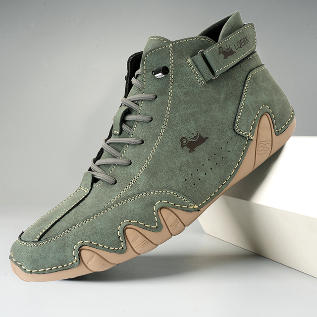 Trendy Waterdichte Leren Herenschoenen Nathaniel