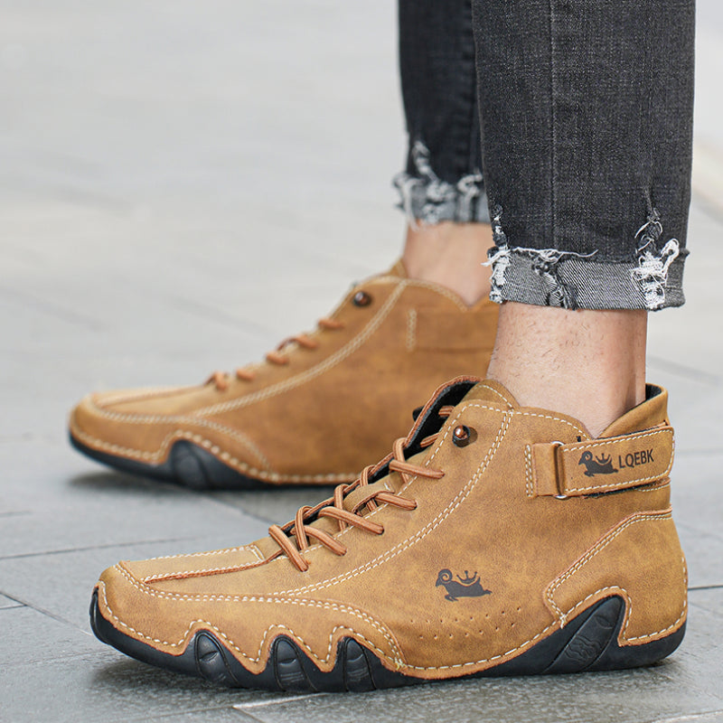 Trendy Waterdichte Leren Herenschoenen Nathaniel