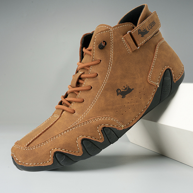 Trendy Waterdichte Leren Herenschoenen Nathaniel