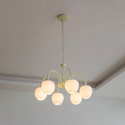 Tulip - Elegante Matcha Kroonluchter voor Stijlvolle Verlichting