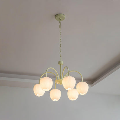 Tulip - Elegante Matcha Kroonluchter voor Stijlvolle Verlichting