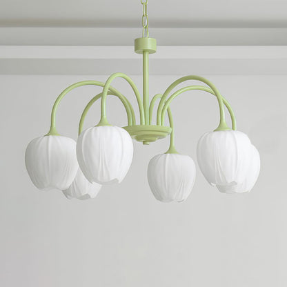 Tulip - Elegante Matcha Kroonluchter voor Stijlvolle Verlichting