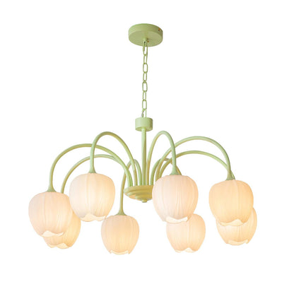 Tulip - Elegante Matcha Kroonluchter voor Stijlvolle Verlichting