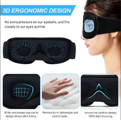 Ultiem Comfort 3D Slaapmasker Deluxe