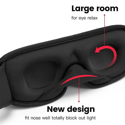 Ultiem Comfort 3D Slaapmasker Deluxe