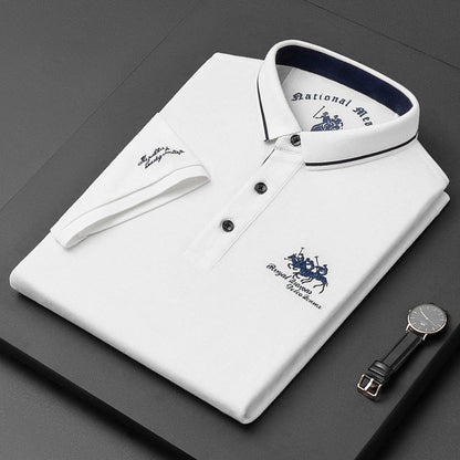 Unieke Stijlvolle Heren Polo Shirt