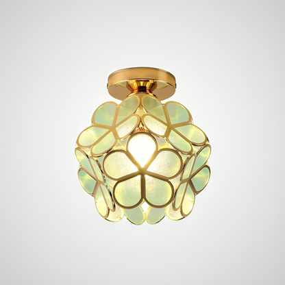 FloraGlow - Plafondlamp met Elegante Bloemmotieven