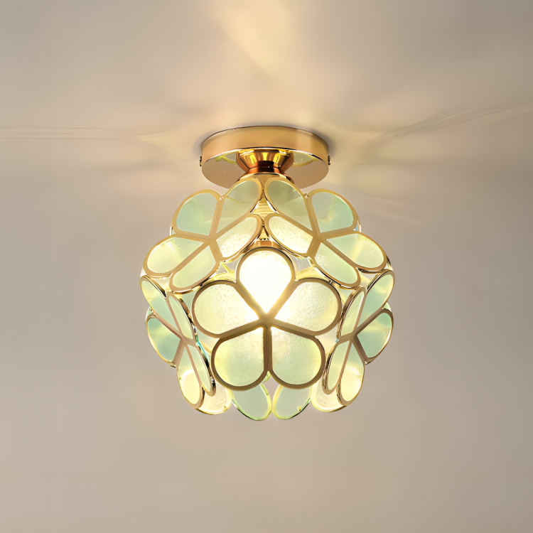 FloraGlow - Plafondlamp met Elegante Bloemmotieven