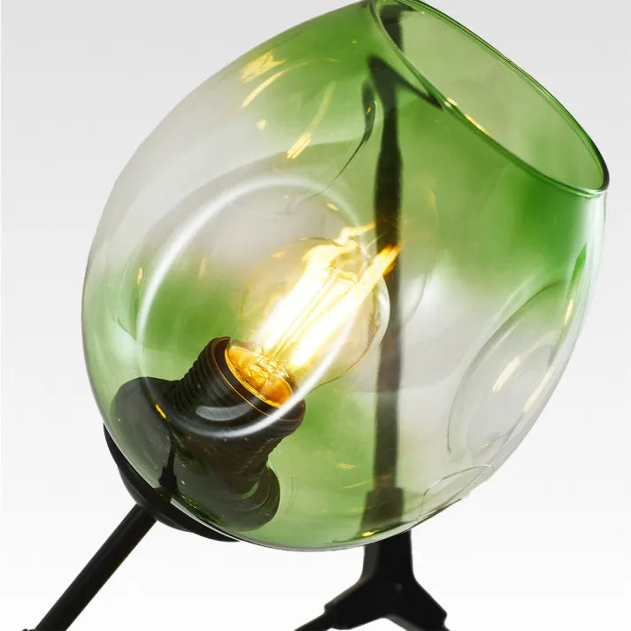 Speelse Sputnik Hanglamp met Glazen Bubbels