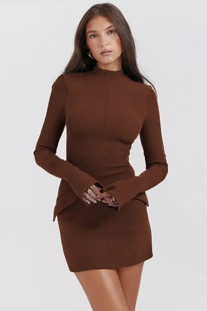 Verfijnde Cargo Mini-Jurk Veronica