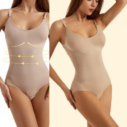 Verfijnde Naadloze Shaping Bodysuit met Compressie