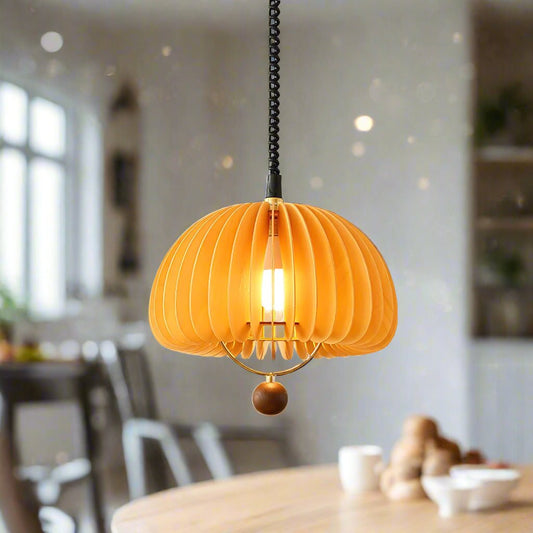 Verstelbare Hanglamp Metaal Hout - Jules Nostalgische Lamp