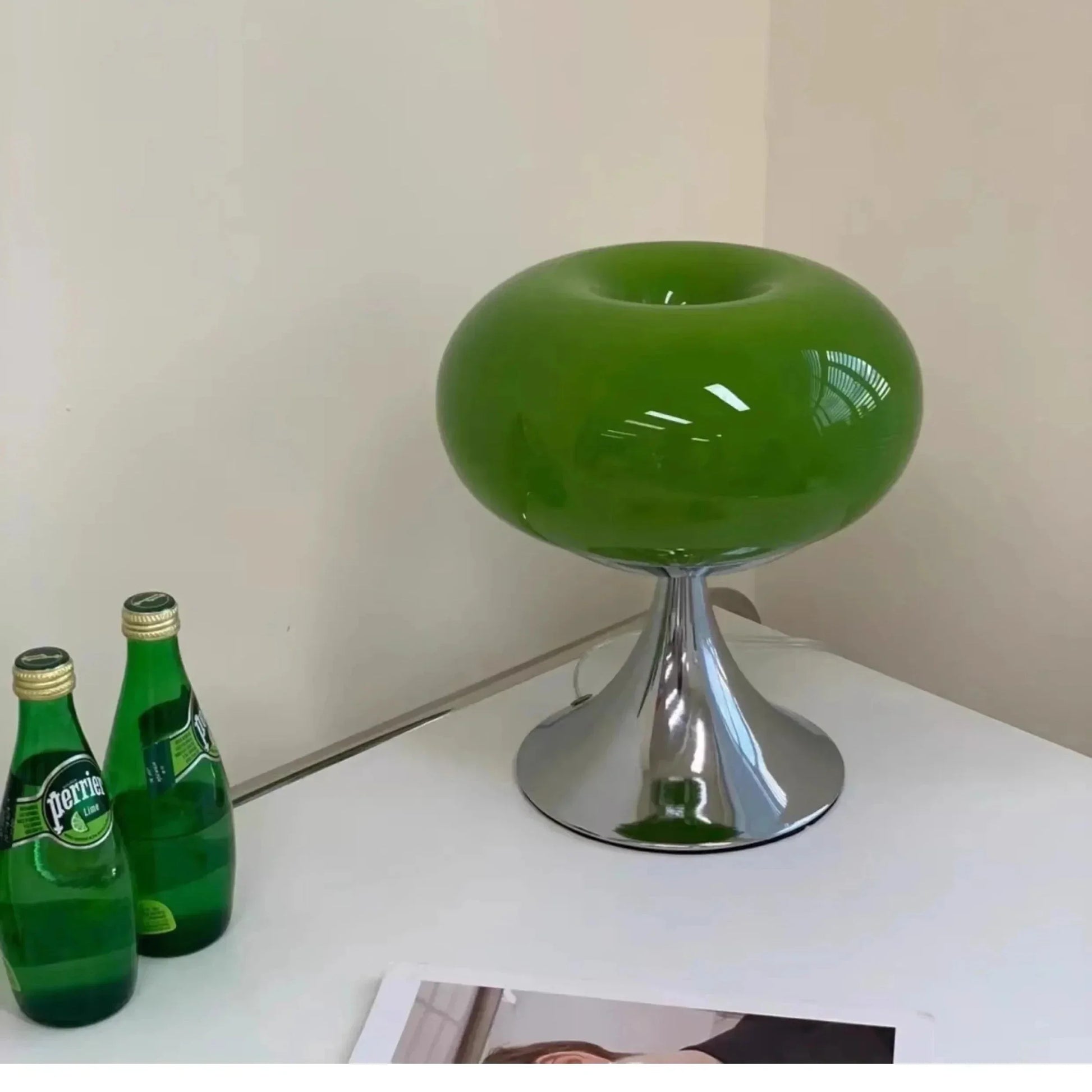 Vintage Bauhaus Tafellamp Glas - Warmte Voor Je Interieur