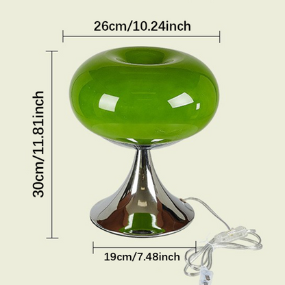 Vintage Bauhaus Tafellamp Glas - Warmte Voor Je Interieur