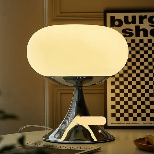 Vintage Bauhaus Tafellamp Glas - Warmte Voor Je Interieur