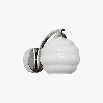 Vintage Wandlamp Martine - Glas Met Art Deco Stijl