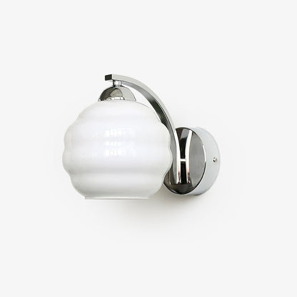 Vintage Wandlamp Martine - Glas Met Art Deco Stijl