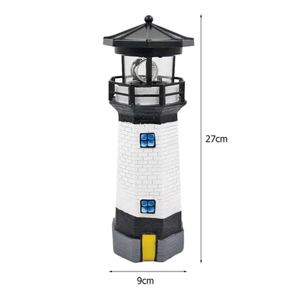 CoastalRay - Vuurtoren Zonne LED Licht | Maritieme Tuinverlichting