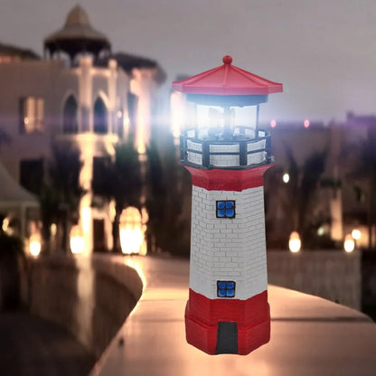 CoastalRay - Vuurtoren Zonne LED Licht | Maritieme Tuinverlichting