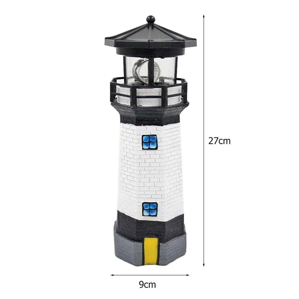 CoastalRay - Vuurtoren Zonne LED Licht | Maritieme Tuinverlichting