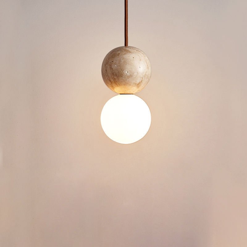 Wabi Sabi Hanglamp - Crème Met Warme Kleurtemperatuur