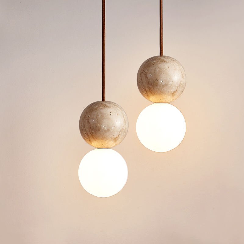 Wabi Sabi Hanglamp - Crème Met Warme Kleurtemperatuur