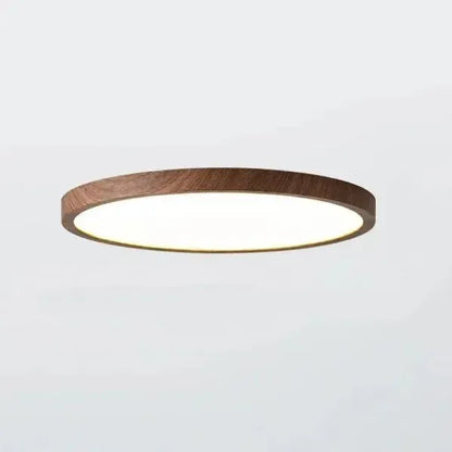 Walnoot Design Piet Plafondlamp - LED Verlichting