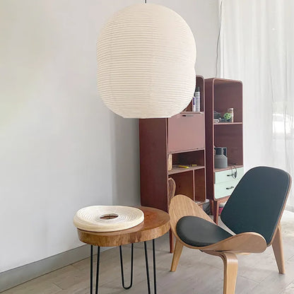 Washi Papier Mini Hanglamp - Unieke Japanse Stijl Hanglamp voor Slaapkamer of Woonkamer