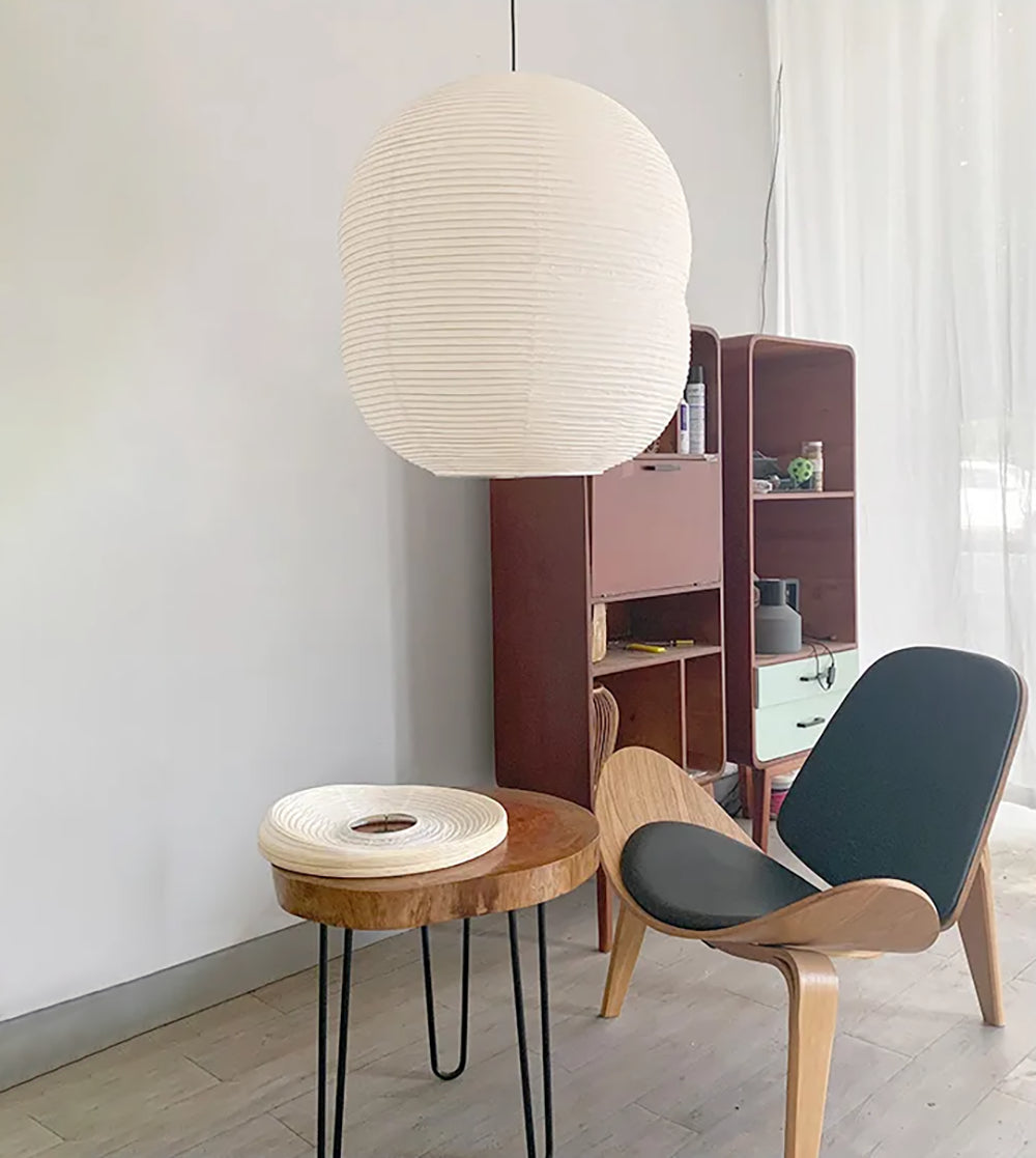 Washi Papier Mini Hanglamp - Unieke Japanse Stijl Hanglamp voor Slaapkamer of Woonkamer