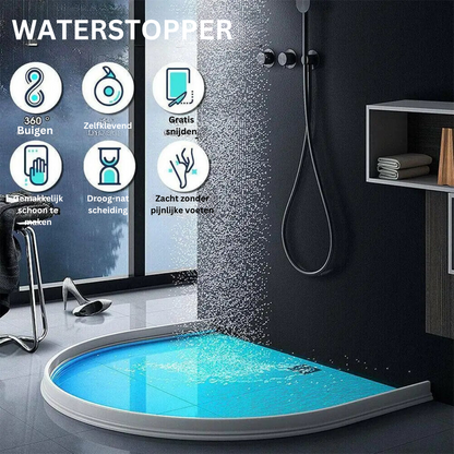 WaterStopper Siliconen Douche Afdichtingsstrip