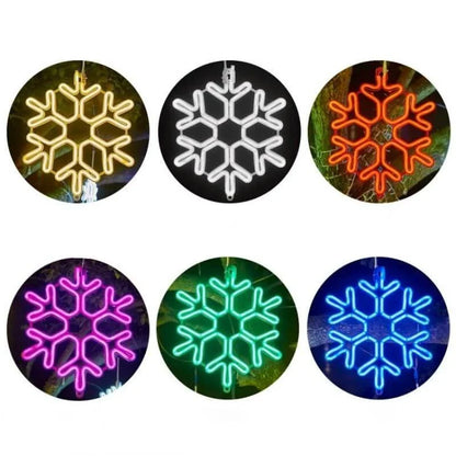 Waterdichte Sneeuwvlok Lamp LED - Koperdraad Sfeer