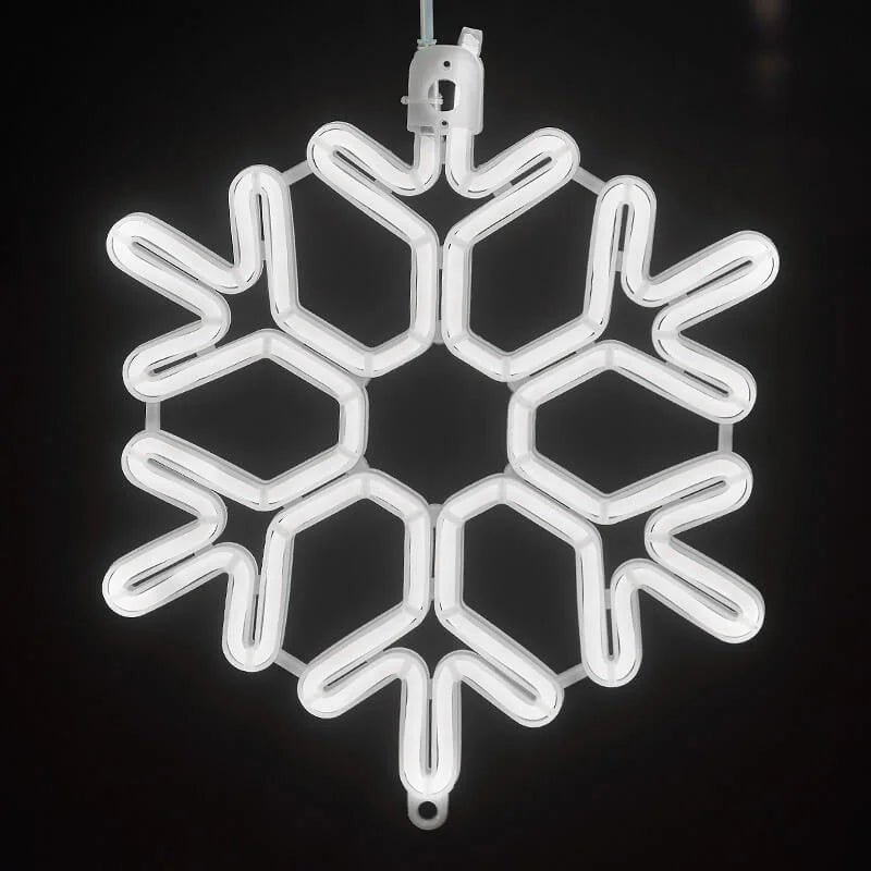 Waterdichte Sneeuwvlok Lamp LED - Koperdraad Sfeer