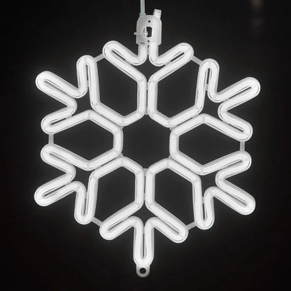 Waterdichte Sneeuwvlok Lamp LED - Koperdraad Sfeer