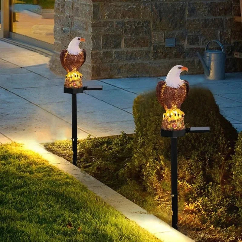 GardenOwl - Waterdichte LED Tuinlamp met Uilendecoratie