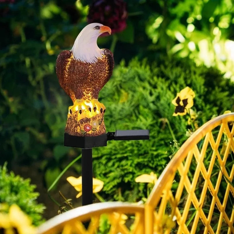 GardenOwl - Waterdichte LED Tuinlamp met Uilendecoratie