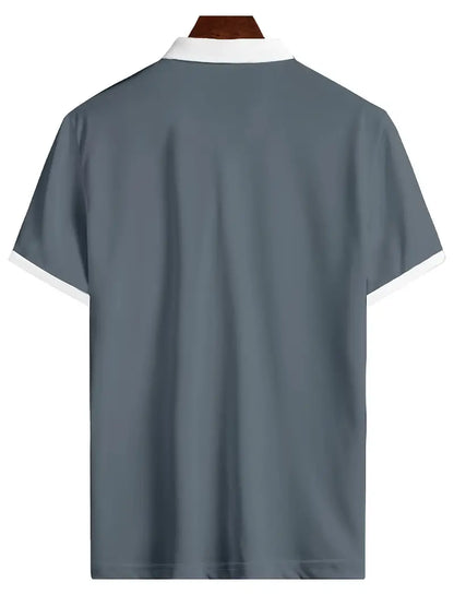 Wesley Heren Poloshirt met Ritssluiting