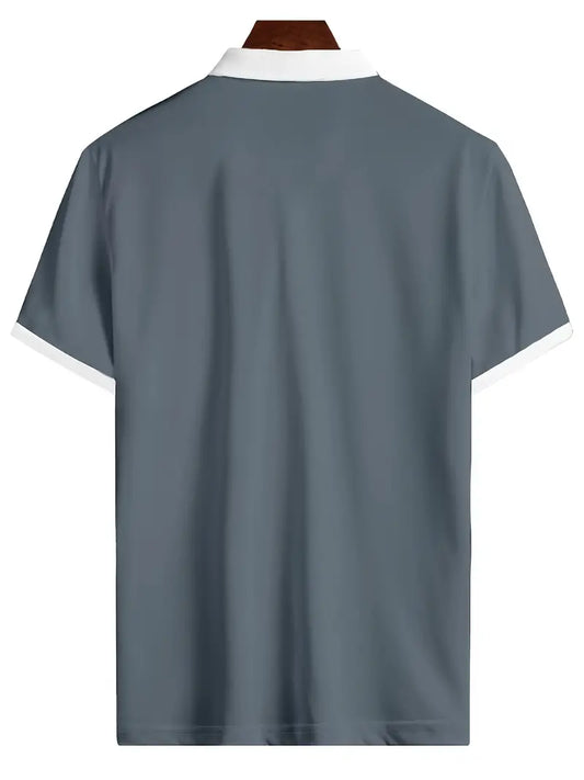 Wesley Heren Poloshirt met Ritssluiting