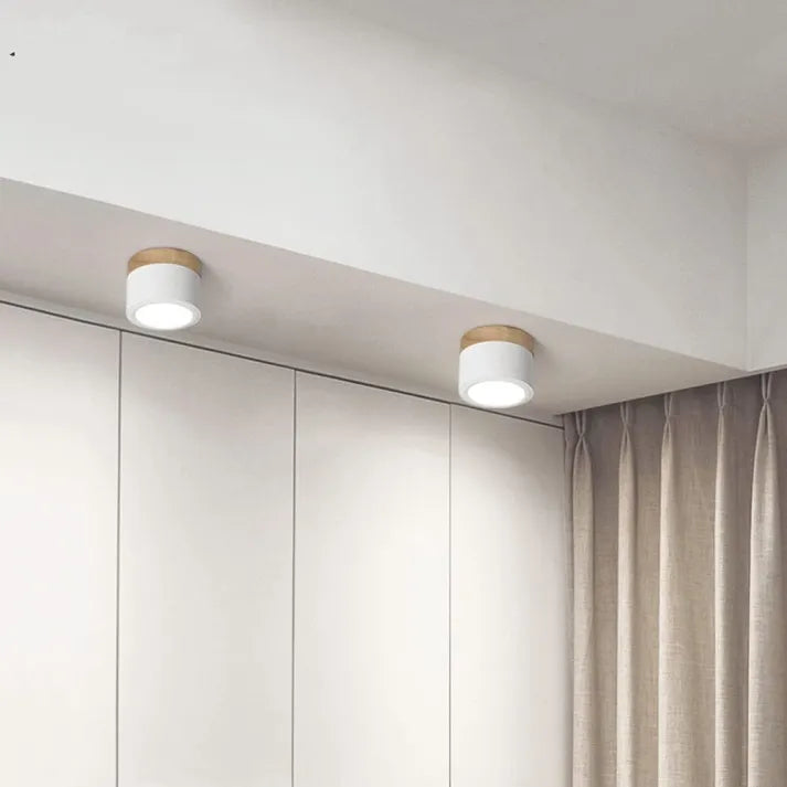 Scandinavische LED Plafondlamp voor Een Strakke Look