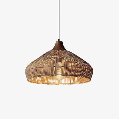 Rieten Rotan Hanglamp | Natuurlijke en Sfeervolle Verlichting